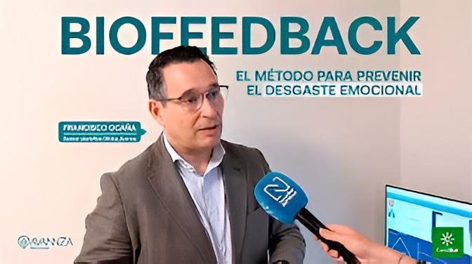 Tratamiento del estrés con biofeedback-Reportaje en Canal Sur